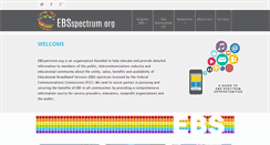 Desktop Screenshot of ebsspectrum.org